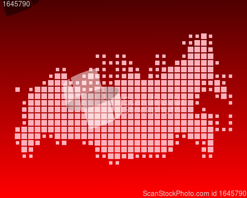 Image of Map of Russia