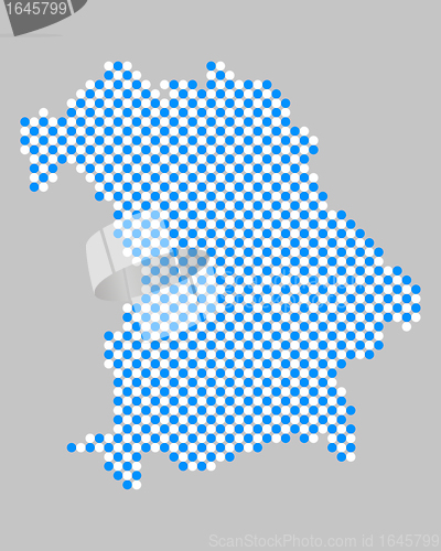 Image of Map of Bavaria
