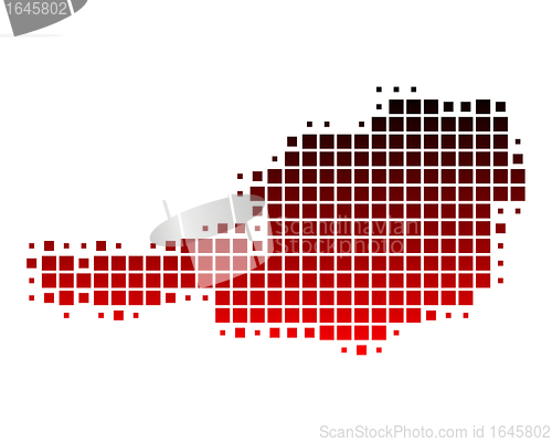 Image of Map of Austria