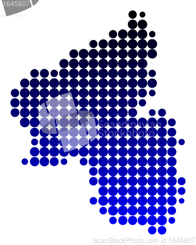 Image of Map of Rhineland-Palatinate