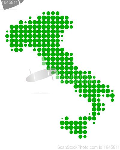 Image of Map of Italy