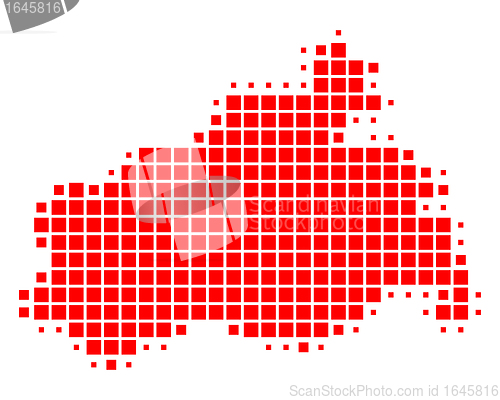 Image of Map of Mecklenburg-Vorpommern