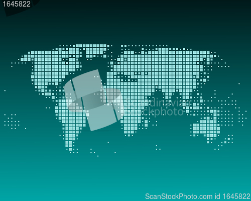 Image of World map
