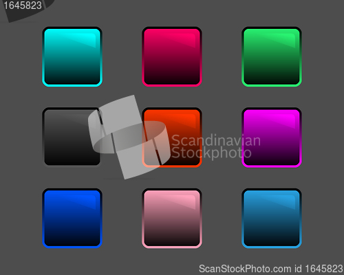 Image of Glossy icons