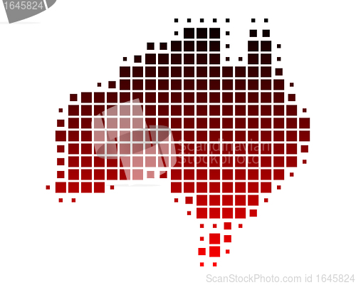 Image of Map of Australia