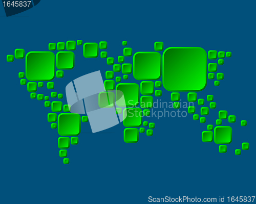 Image of World map