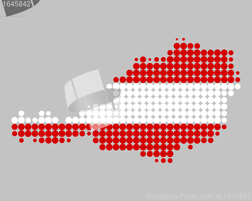 Image of Map of Austria