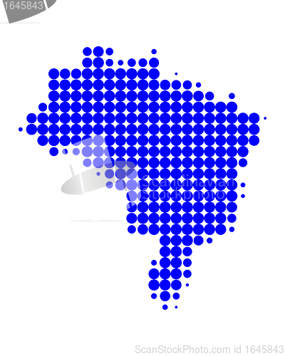 Image of Map of Brazil