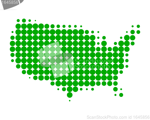 Image of Map of USA
