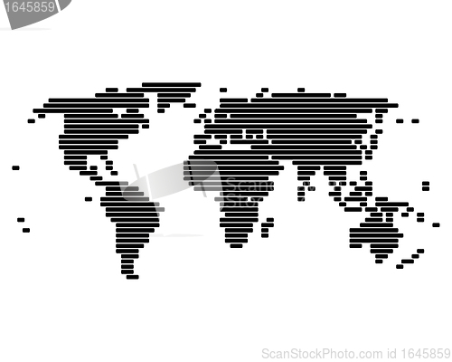Image of World map