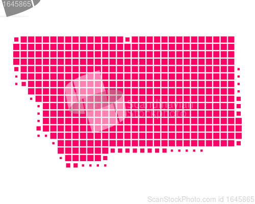 Image of Map of Montana