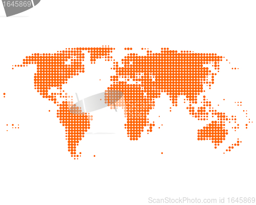 Image of World map