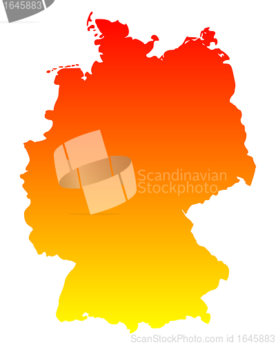 Image of Map of Germany