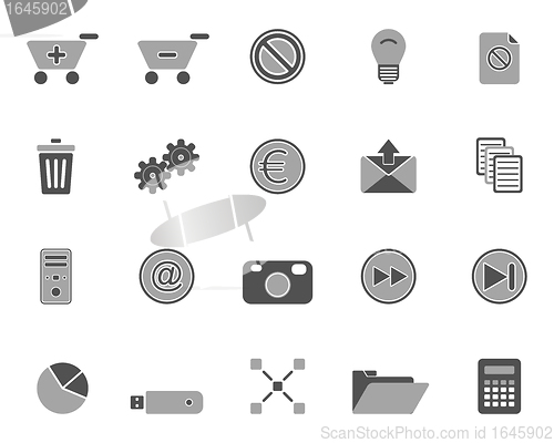 Image of Web icons