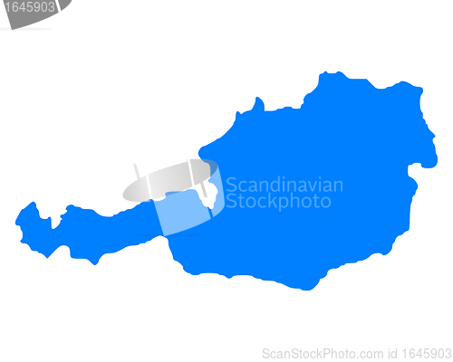 Image of Map of Austria