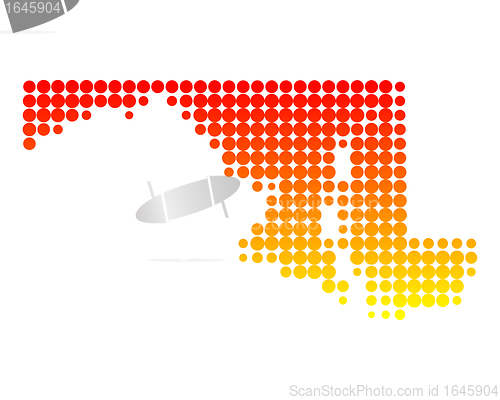 Image of Map of Maryland