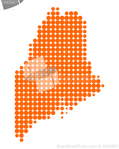 Image of Map of Maine