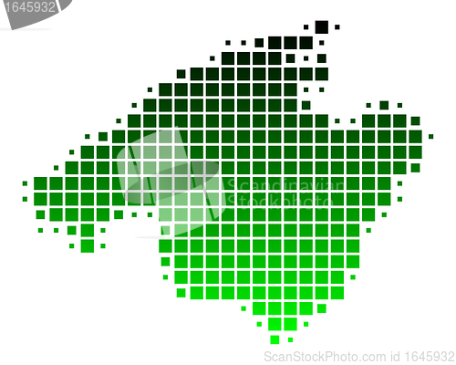 Image of Map of Mallorca