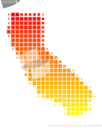Image of Map of California