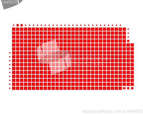 Image of Map of Kansas