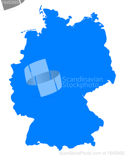 Image of Map of Germany