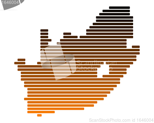 Image of Map of South Africa