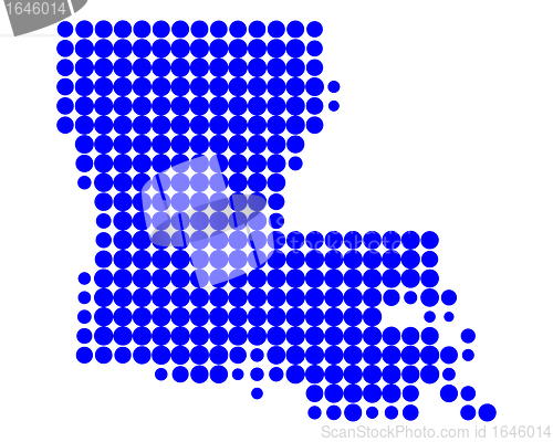 Image of Map of Louisiana