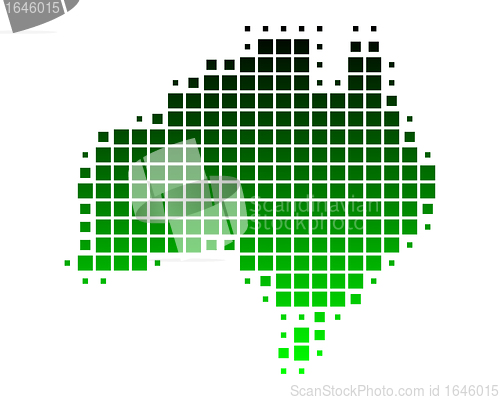 Image of Map of Australia