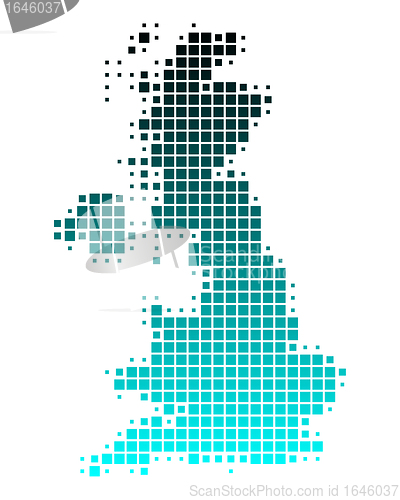 Image of Map of Great Britain