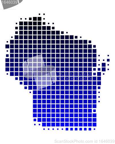 Image of Map of Wisconsin