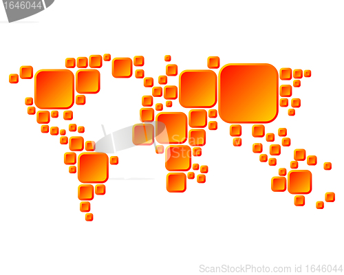 Image of World map