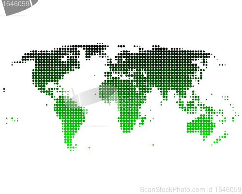Image of World map