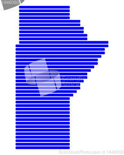 Image of Map of Manitoba