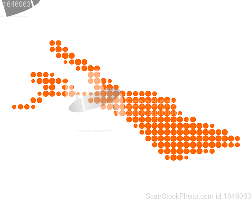 Image of Map of Lake Constance