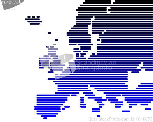 Image of Map of Europe