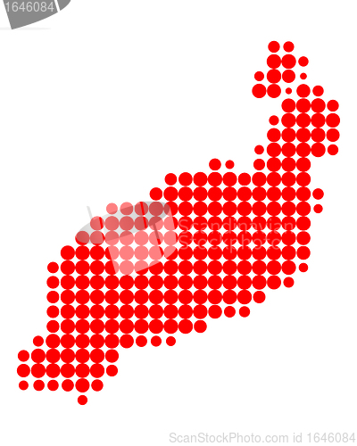 Image of Map of Lanzarote