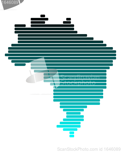 Image of Map of Brazil