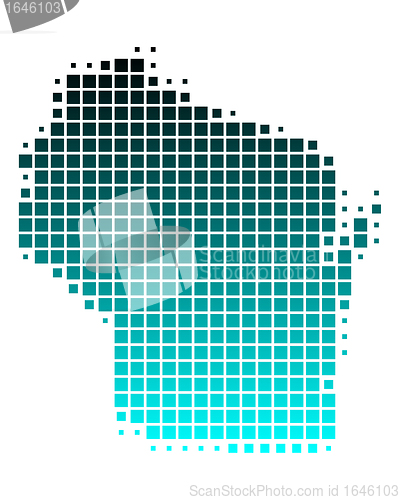 Image of Map of Wisconsin