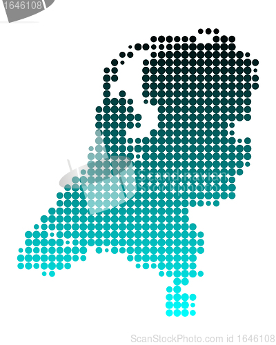 Image of Map of the Netherlands