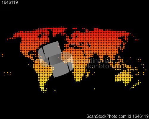 Image of World map