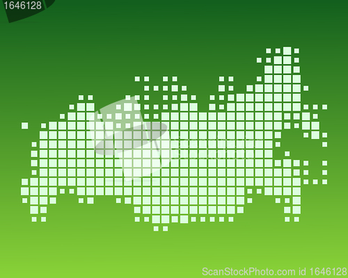 Image of Map of Russia