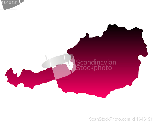 Image of Map of Austria