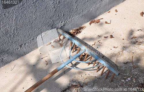 Image of Wooden rake