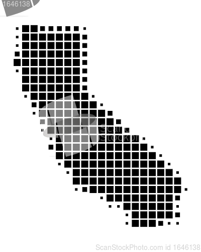 Image of Map of California