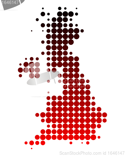 Image of Map of Great Britain