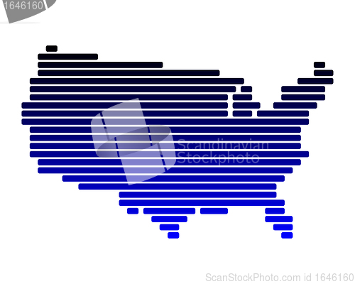 Image of Map of USA
