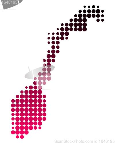 Image of Map of Norway