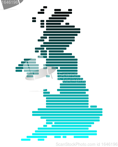 Image of Map of Great Britain