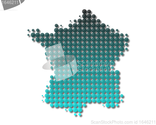 Image of Map of France