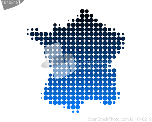 Image of Map of France